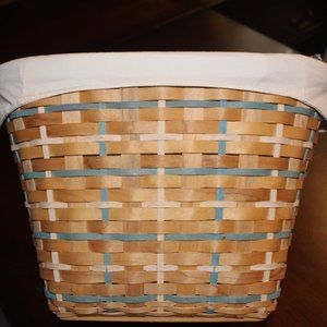 Longaberger Coastal Tote Basket Set